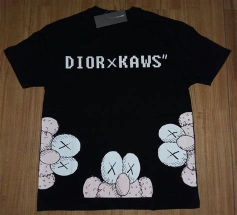 christian dior x kaws t shirt|kaws dior stockx.